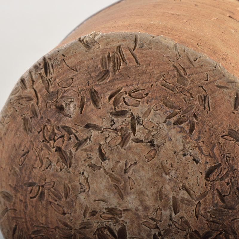 茶道具 瀬戸焼 古瀬戸 耳付 長水指 時代箱 C 6273