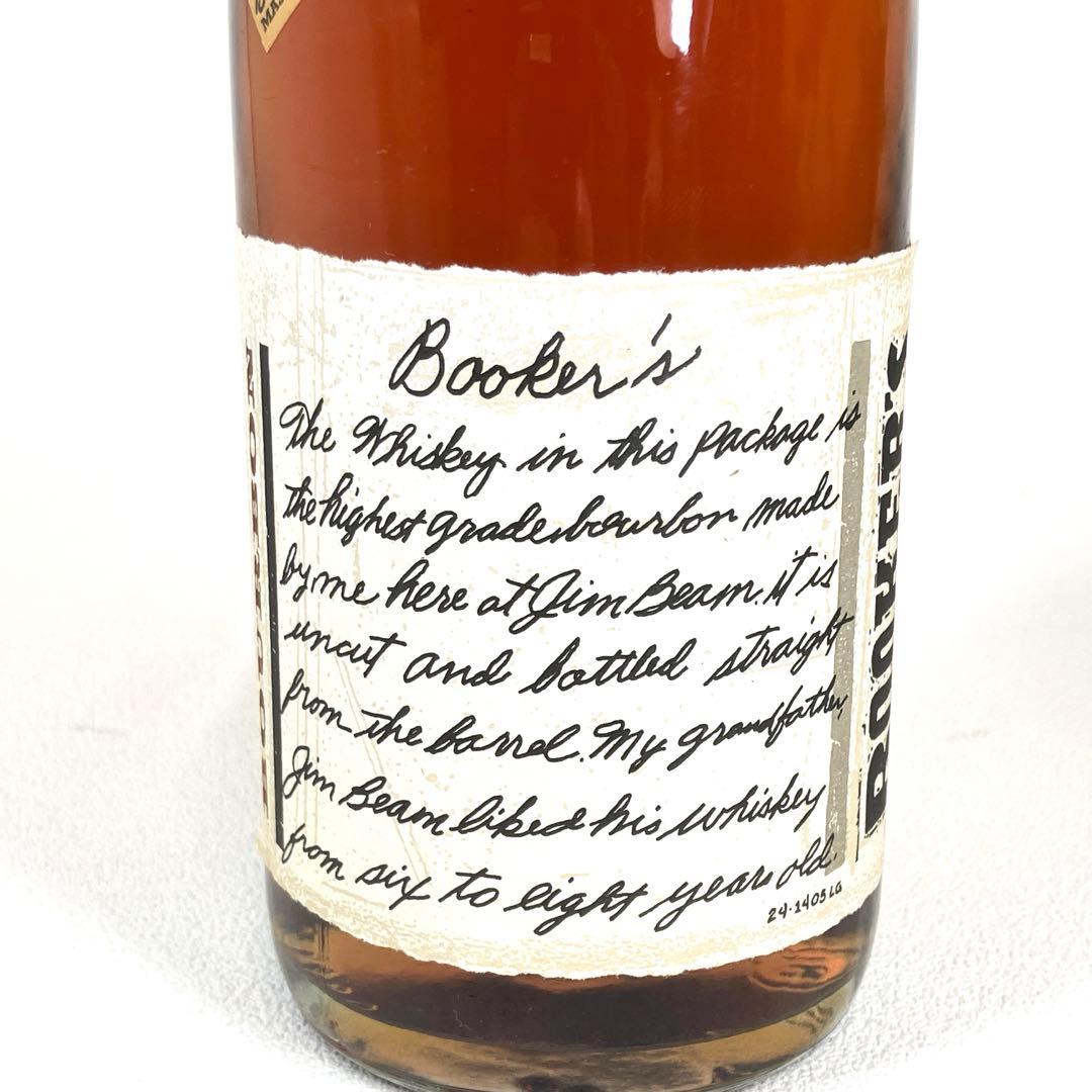 希少BOOKER'S ブッカーズ B-C-19-87 バーボン ウイスキー
