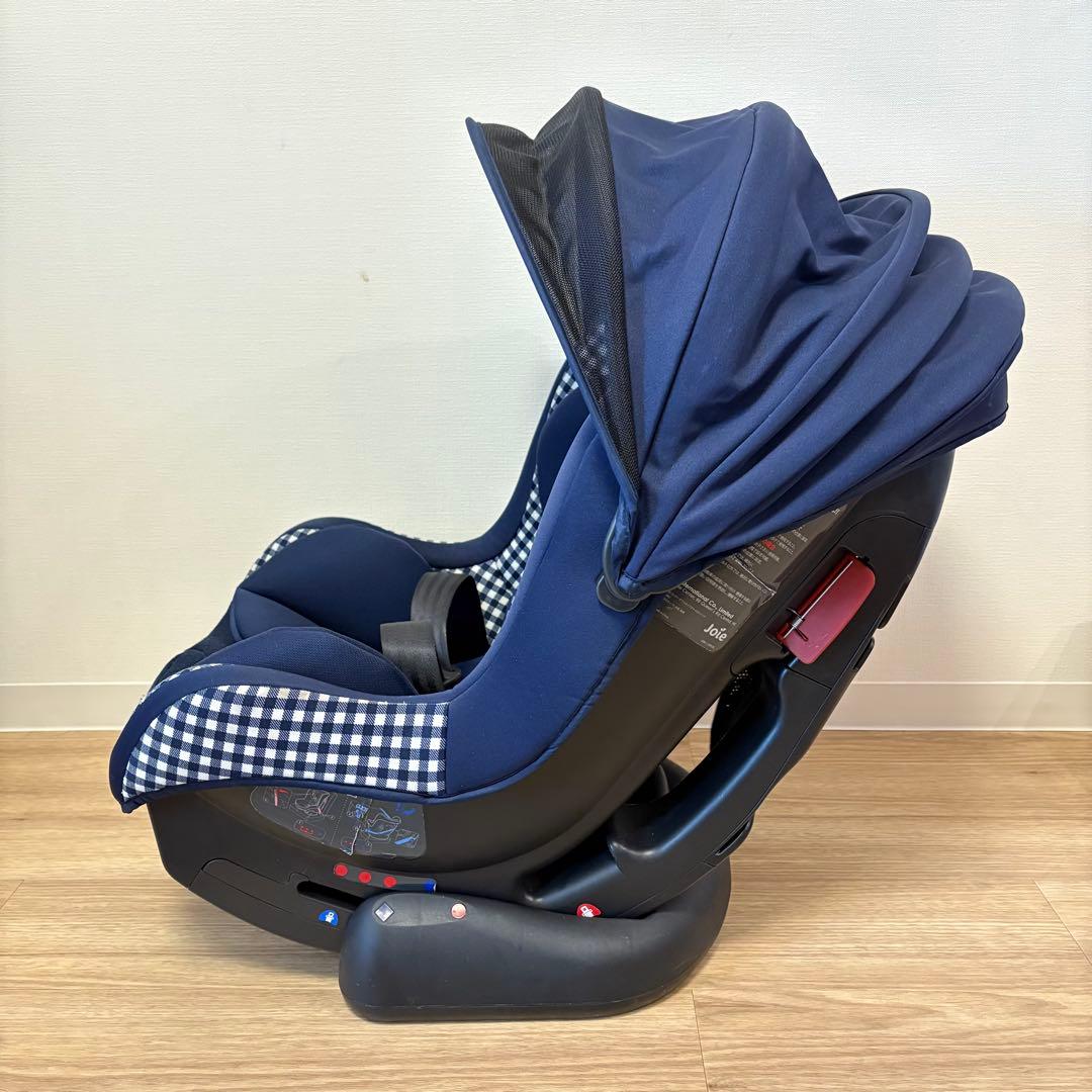 【チャイルドシート】　ジョイー チルト キャノピー付き ネイビー チェック柄