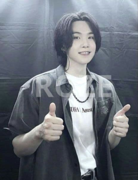 BTS SUGA Agust D D-DAY 長袖 Tシャツ 白 L 未開封