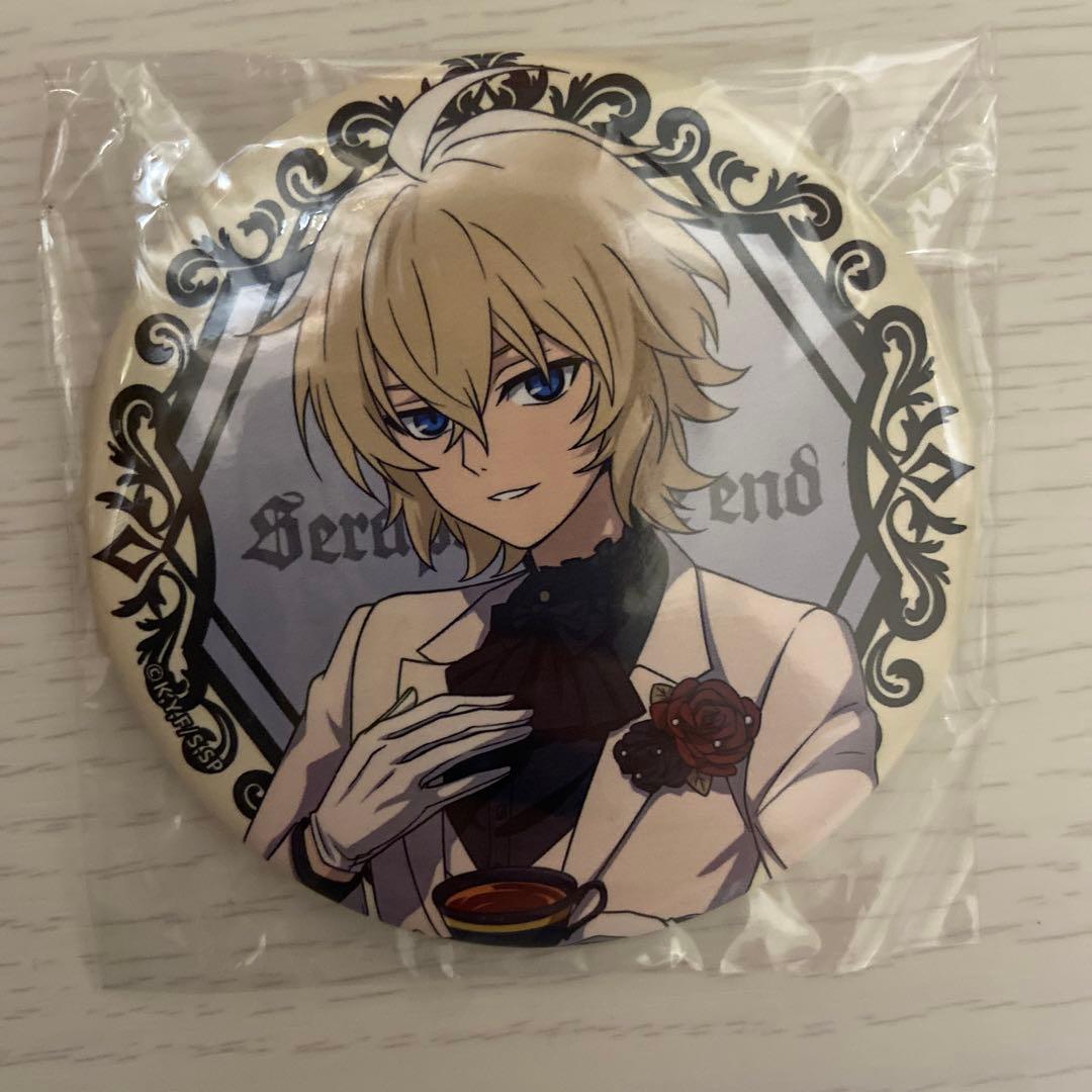 終わりのセラフ くじ引き堂 百夜ミカエラ 缶バッジ