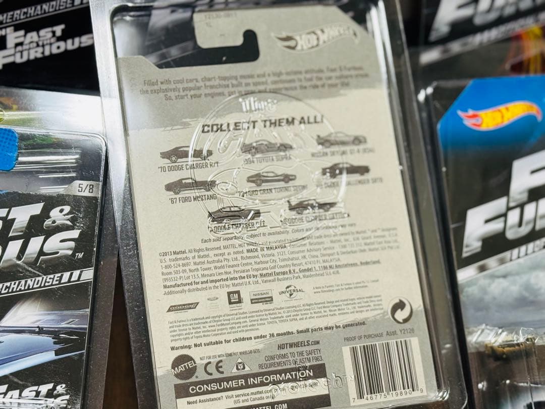 ホットウィール ワイルドスピード 初期版 USカード - メルカリ