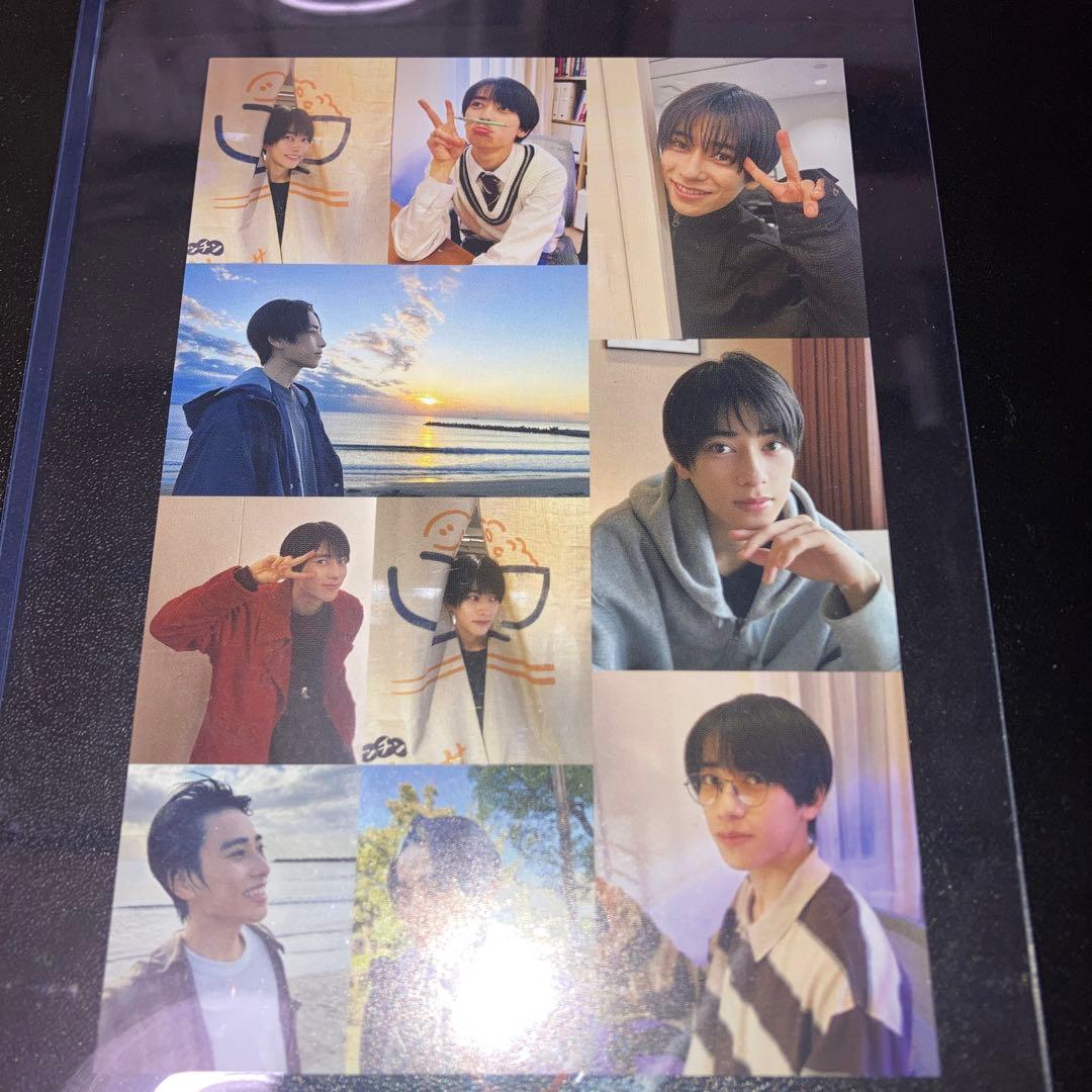 本島純政　写真集特典　ポストカード　4種類　アスマート　ワニブックス　新宿　渋谷