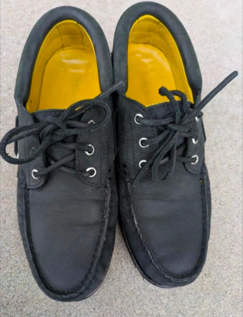 【希少】Timberland ティンバー 3eye スリーアイ 26 黒 OYY