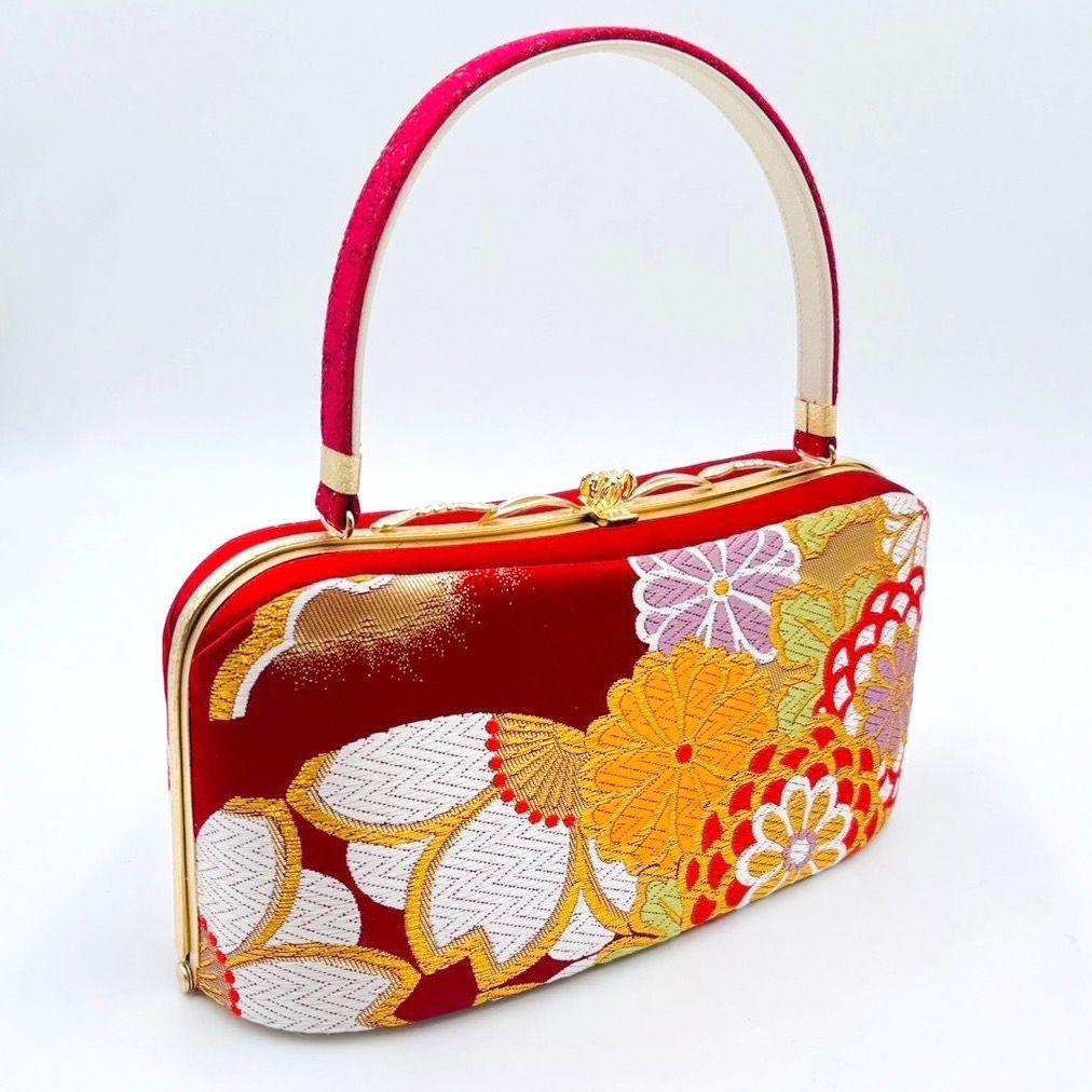 最高級西陣帯バッグと草履セット