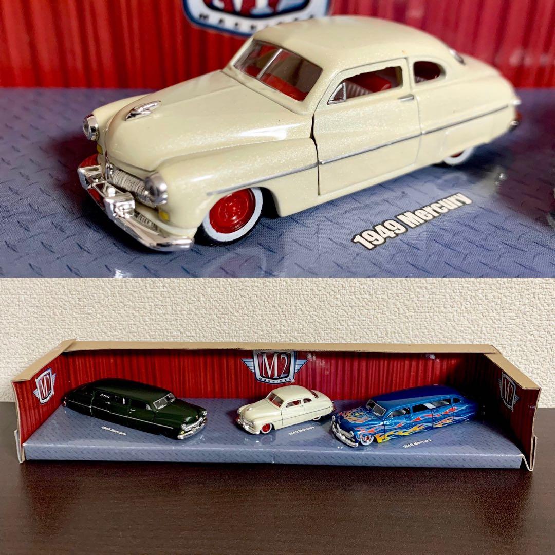 ミニカー M2 Machines 1/64 Mercury 1949 CastLine