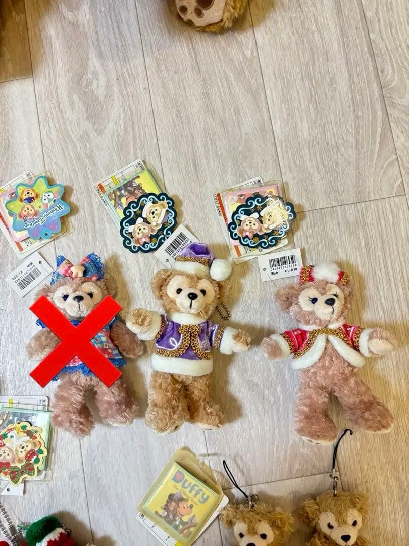 激レア ダッフィーとフレンズ ぬいぐるみセット