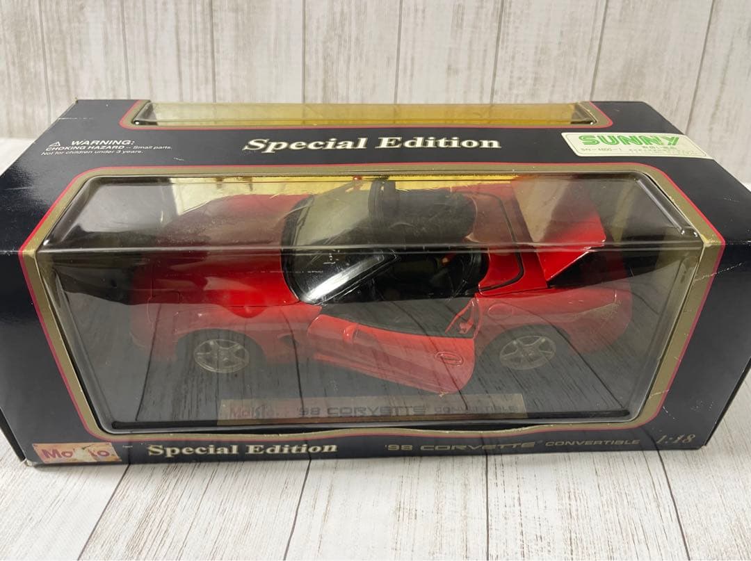 新品未使用シボレーコルベット　コンバーチブル