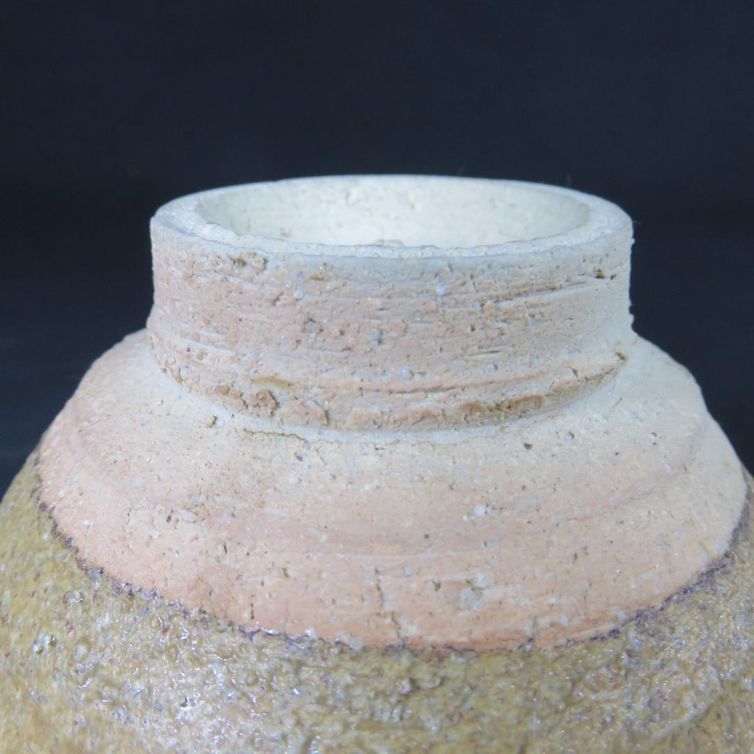 茶碗 在銘 木箱 共箱 作家物 抹茶碗 茶器 茶道具 お稽古 黄土 - メルカリ