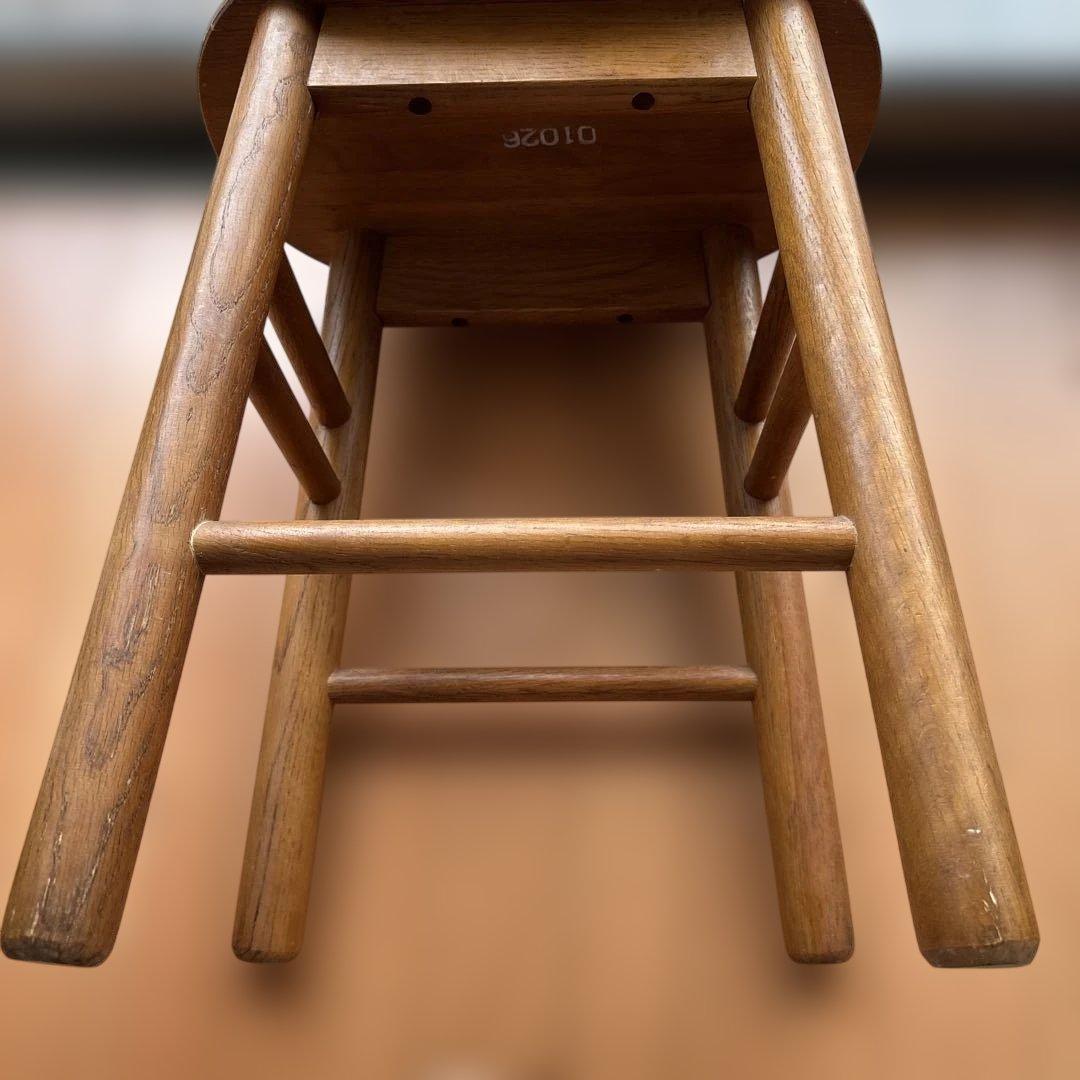 カリモク ヴィンテージ スツール2個