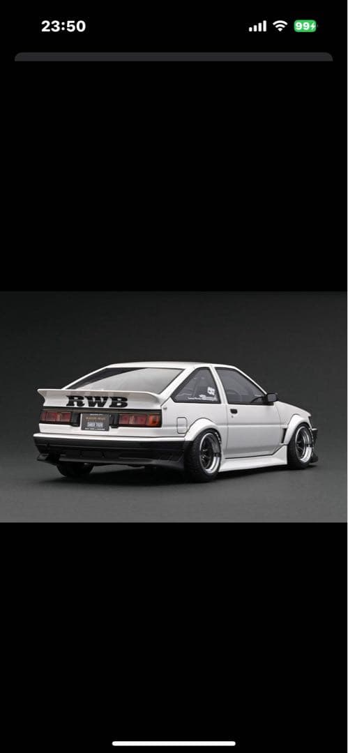 IG2968 オンライン限定70台 RWB AE86 イグニションモデル1/18