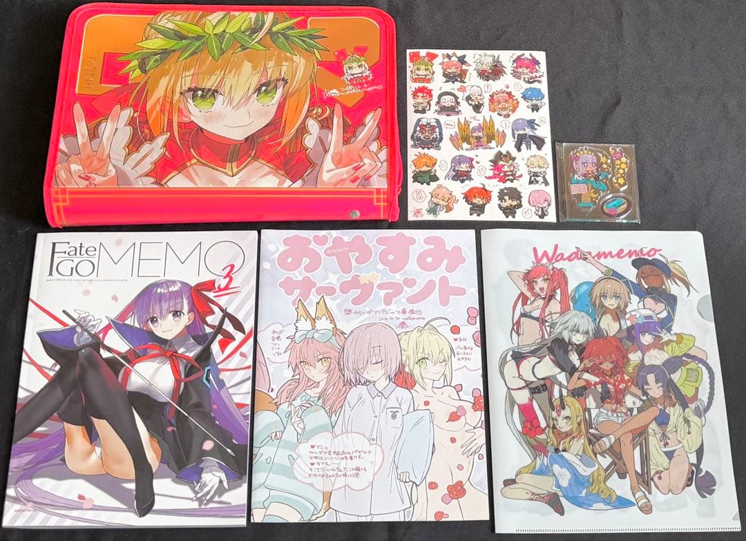 ワダアルコ FGO Fate/GOMEMO9 ワダメモ 1〜5、けもみみずぎ