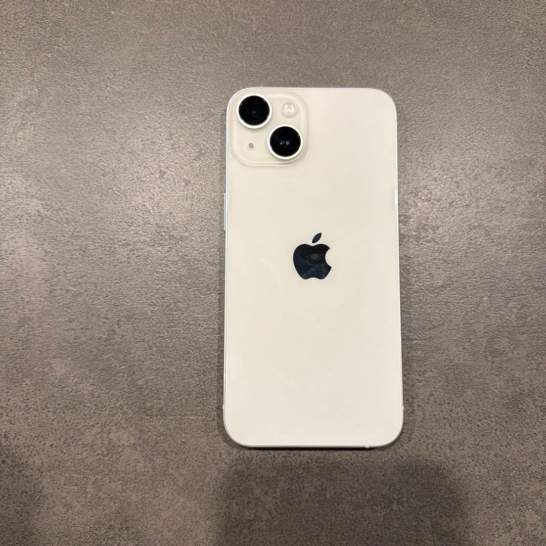 Apple iPhone 14 ホワイト 本体 明細書あり
