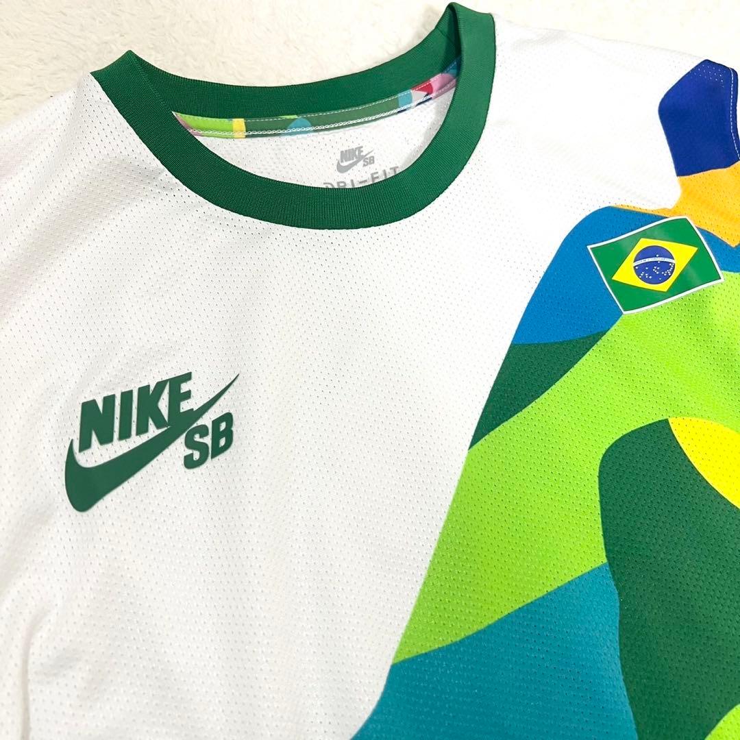 美品 NIKE SB 東京オリンピック スケボー ブラジル代表ユニフォーム XL
