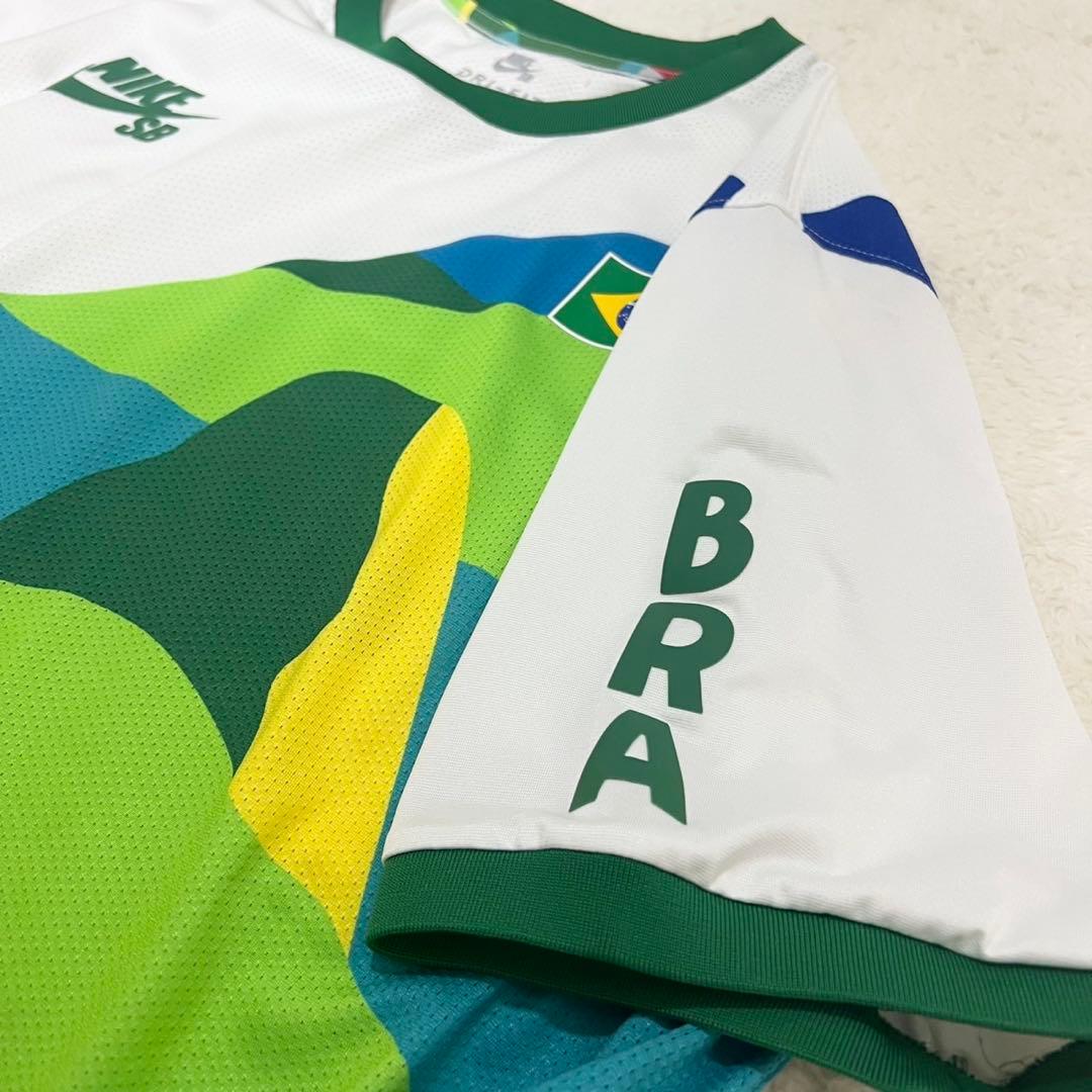 美品 NIKE SB 東京オリンピック スケボー ブラジル代表ユニフォーム XL