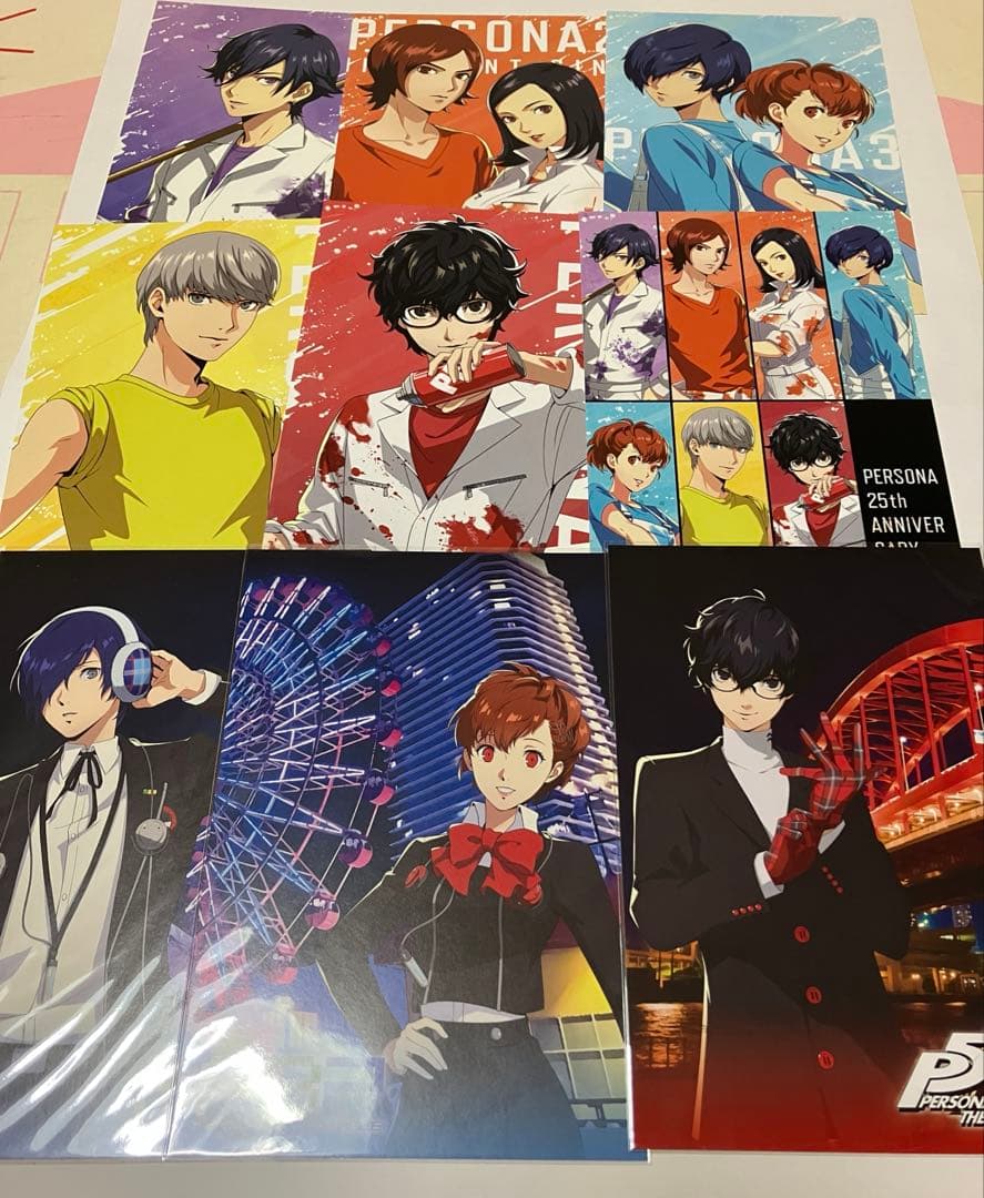 ペルソナ5 他 ポスカ、コースター類