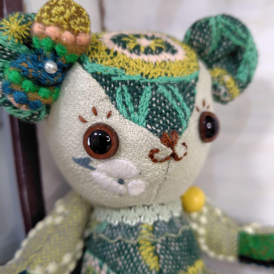 ミナペルホネン＊ハンドメイド＊ぬいぐるみ＊テディベア＊79 ミナペルホネン＊ハンドメイド＊ぬいぐるみ＊テディベア＊㊴ - メルカリ