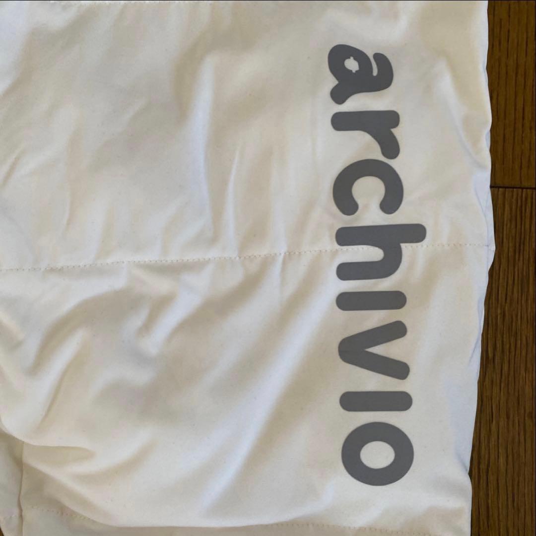 archivo ホワイト パディングパンツ　中綿パンツ　白 40 L
