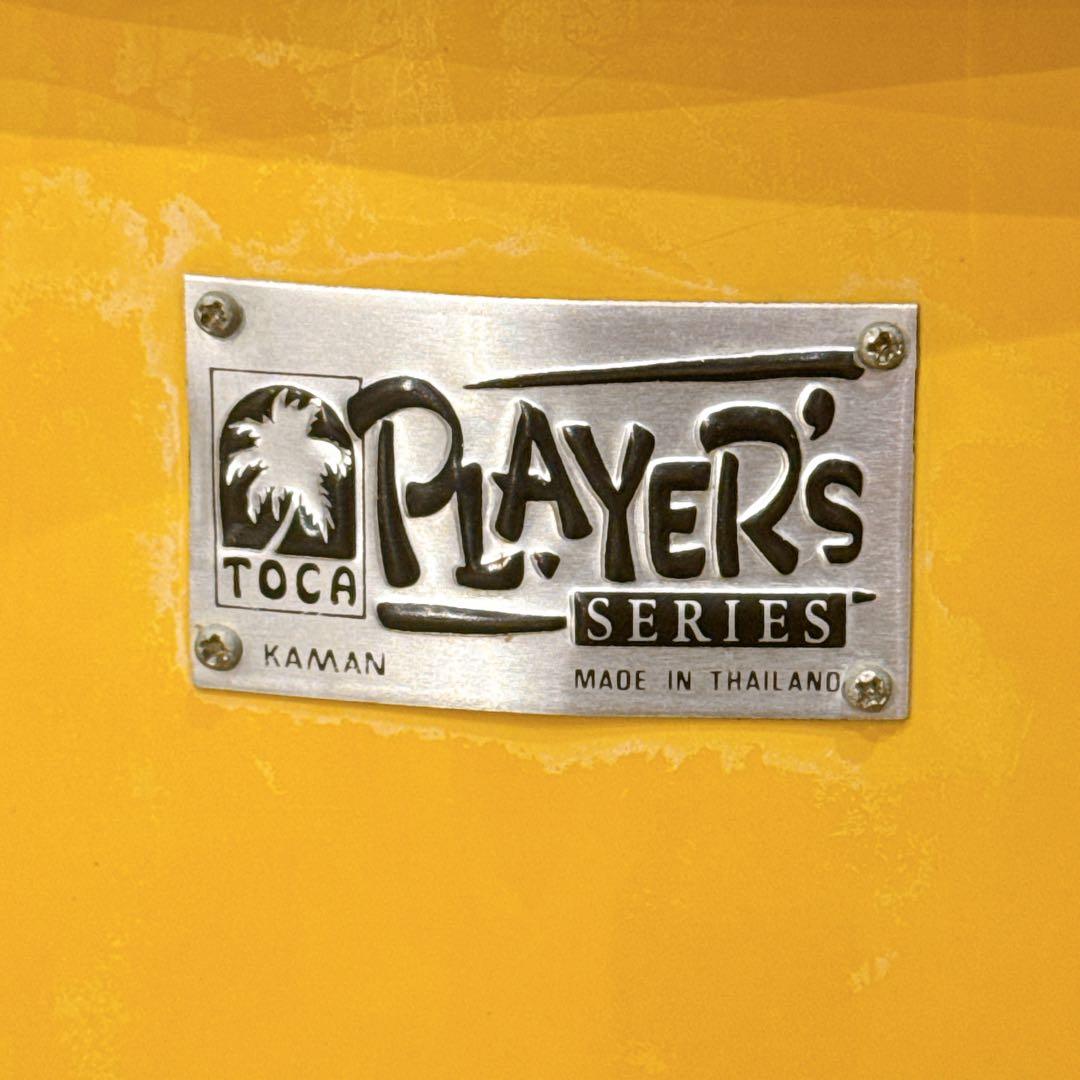 良品】TOCA コンガ PLAYER'S SERIES トカ イエロー 打楽器