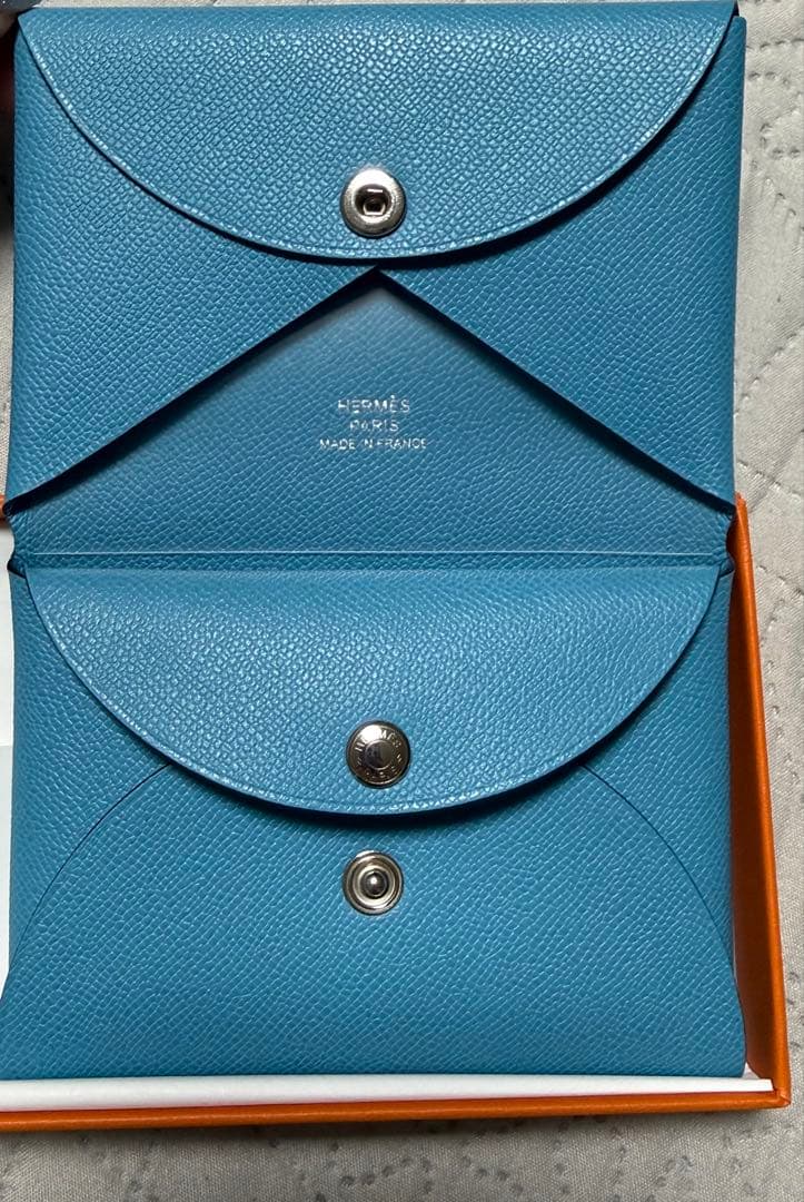 HERMES カルヴィデュオ　BLUE DU NORD ブルーノール