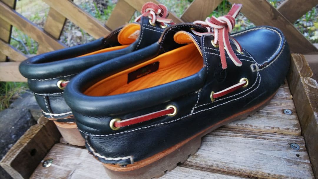 TIMBERLANDティンバーランド 3アイ 10Wダークグリーン