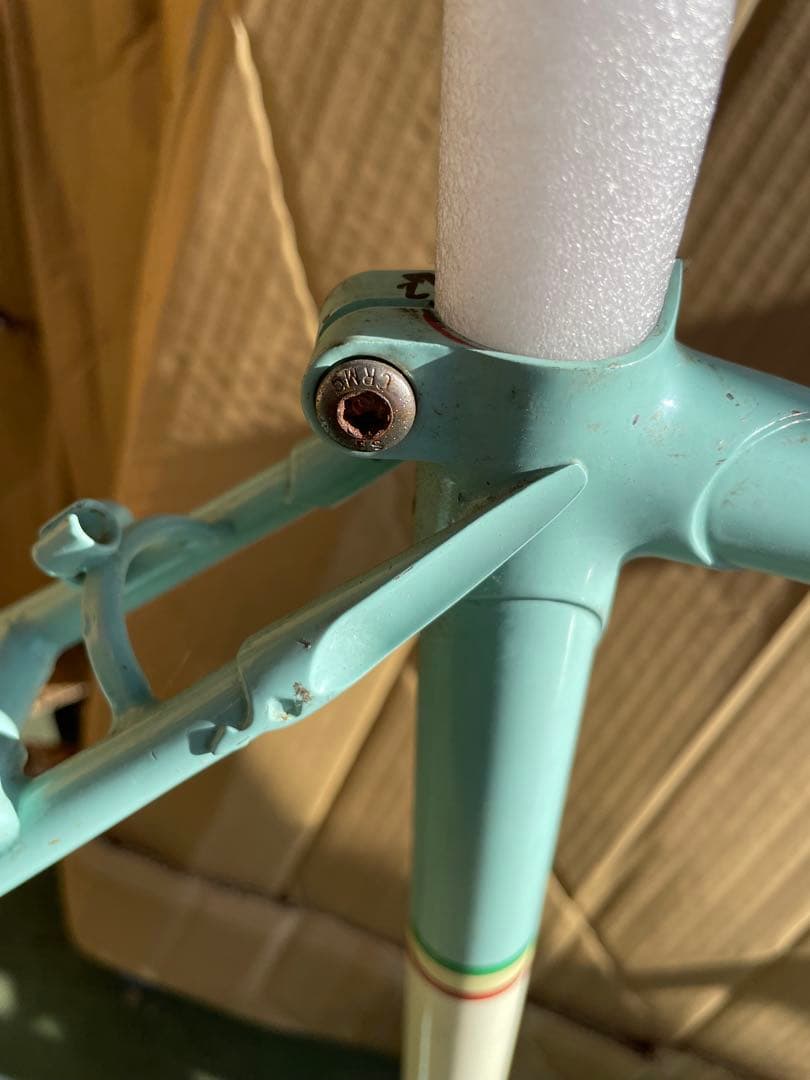 ビアンキ クロス レストアベー クロモリ