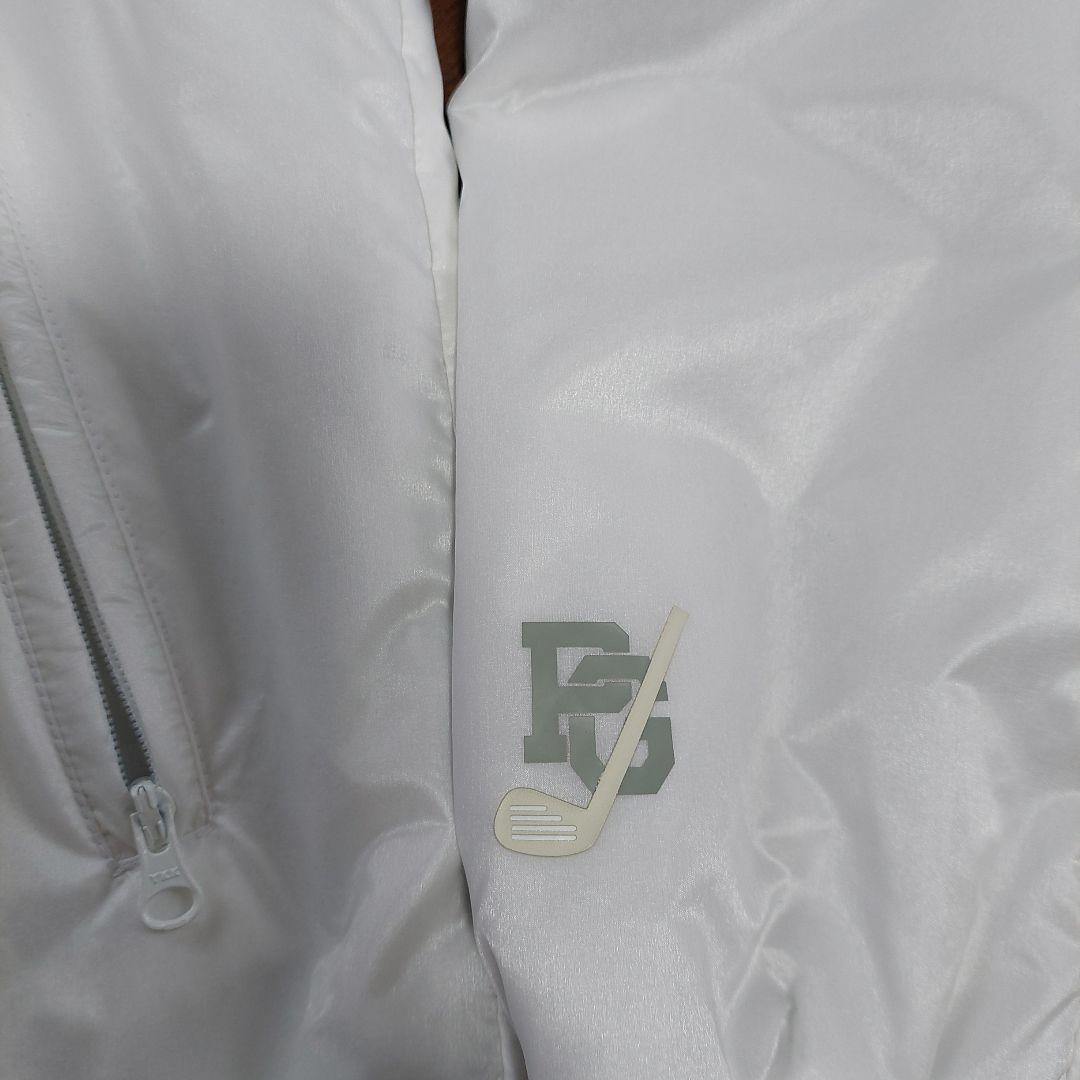 ま*ん様 PEARLY GATES 新品リバ－シブルです。ゴルフジャケット ホワ