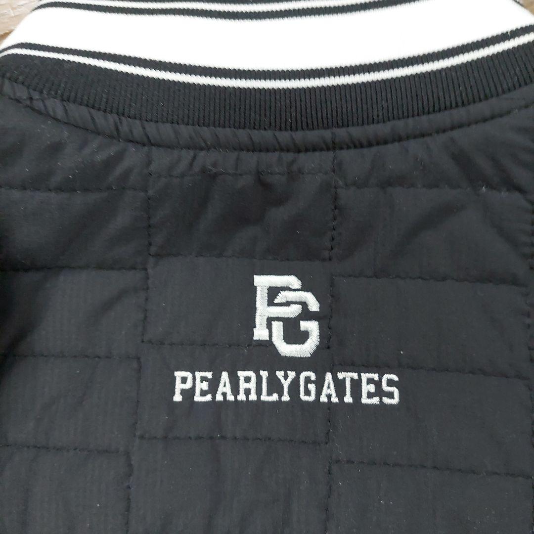ま*ん様 PEARLY GATES 新品リバ－シブルです。ゴルフジャケット ホワ