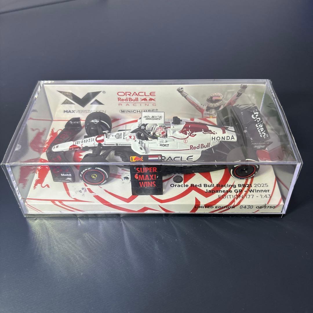 F1 1/43モデル　マックス・フェルスタッペン 2025日本グランプリ F1 1/43モデル マックス・フェルスタッペン 2025日本グランプリ