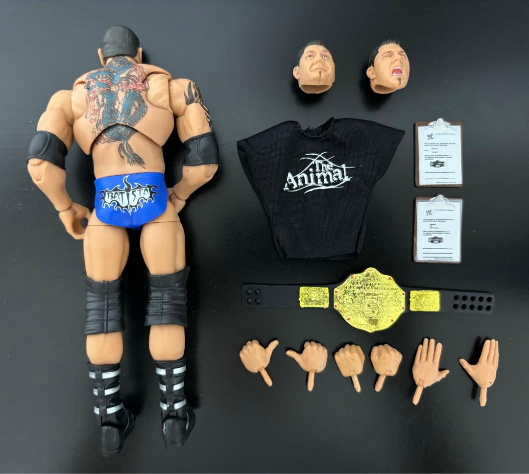 WWE Elite Ultimate Batistaバティスタ