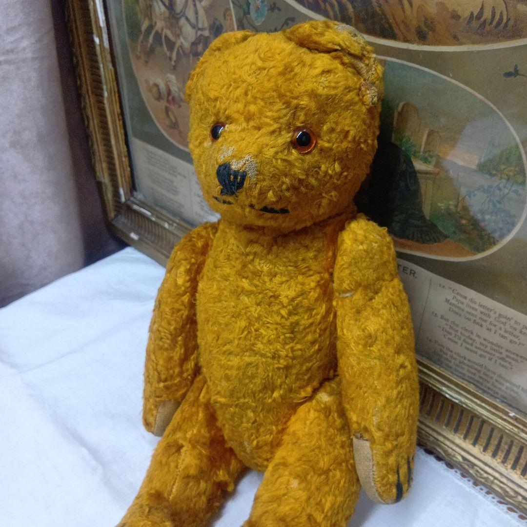 カータン♥ドイツからやって来た素直そうな　アンティーク　テディベア♥