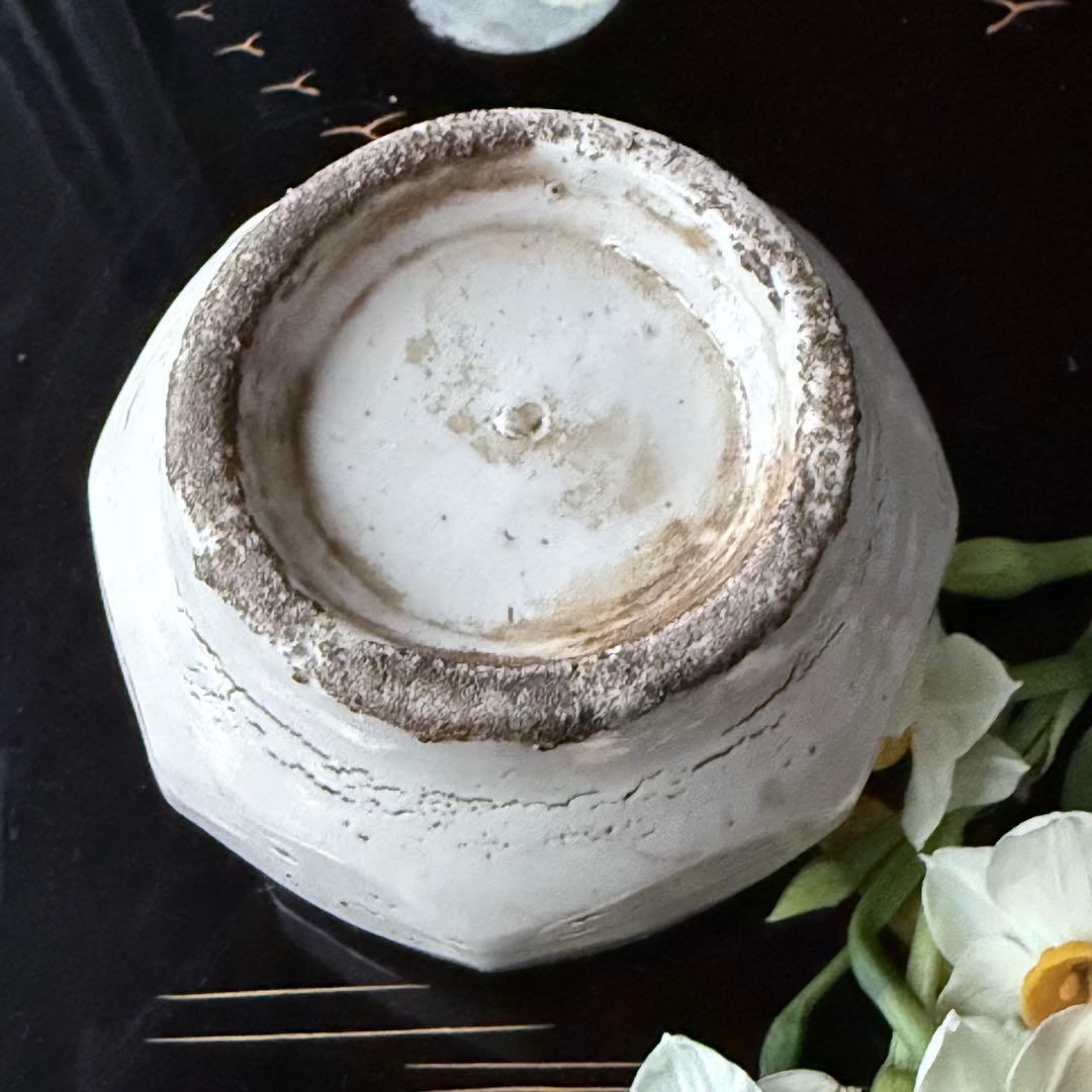 明日朝まで‼️大陸の息吹‼️書人の心 染付草花文時代染付水注 水滴一点