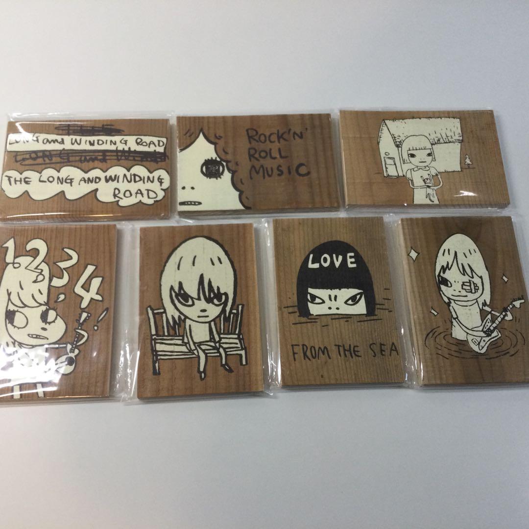 奈良美智☆りんご箱ポストカード☆全7種 限定 レア 奈良美智 青森