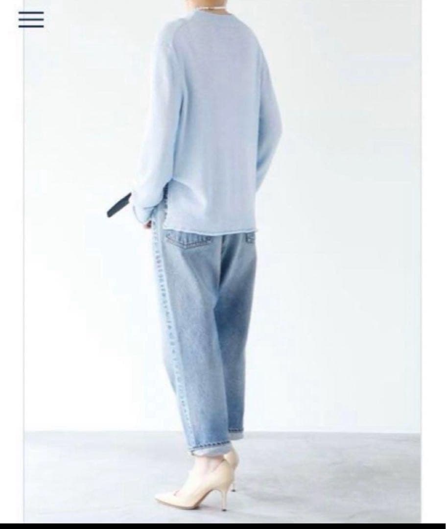 美品　マディソンブルー　SAROUEL PT DENIM デニム　00