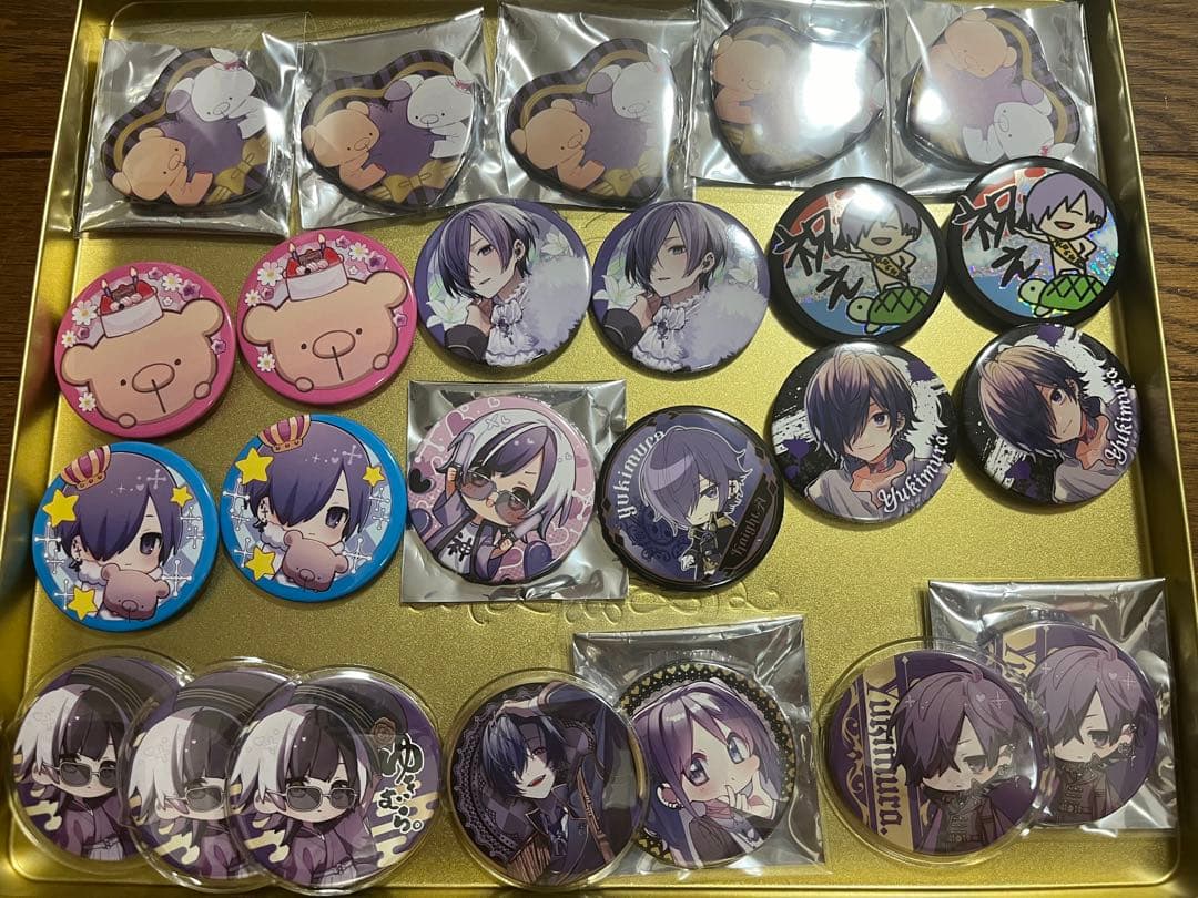 ゆきむら。缶バッジ 24個セット売り Amazon.co.jp: ゆきむら。 缶バッジ コンプリートシークレット以外