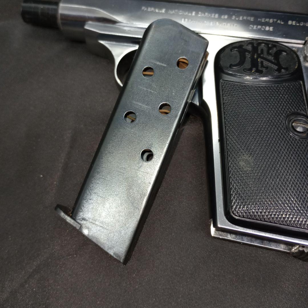 マルシン Browning M1910 モデルガン　シルバーABS　中古