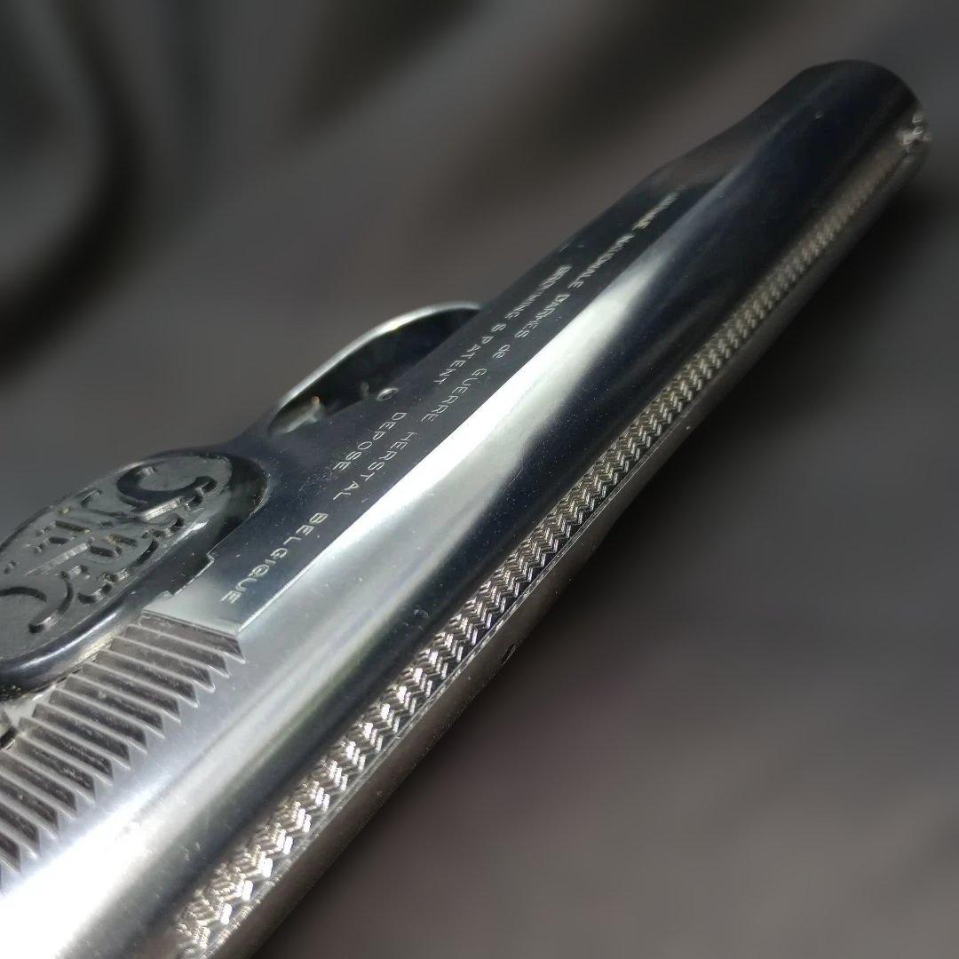 マルシン Browning M1910 モデルガン　シルバーABS　中古