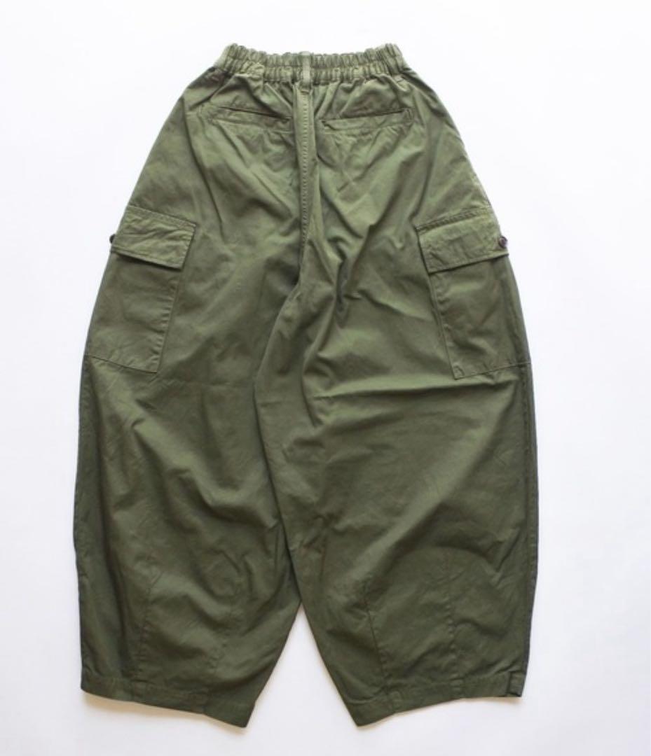HARVESTY サーカスカーゴパンツ 1/カーキ