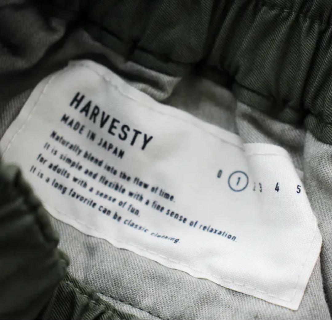 HARVESTY サーカスカーゴパンツ 1/カーキ