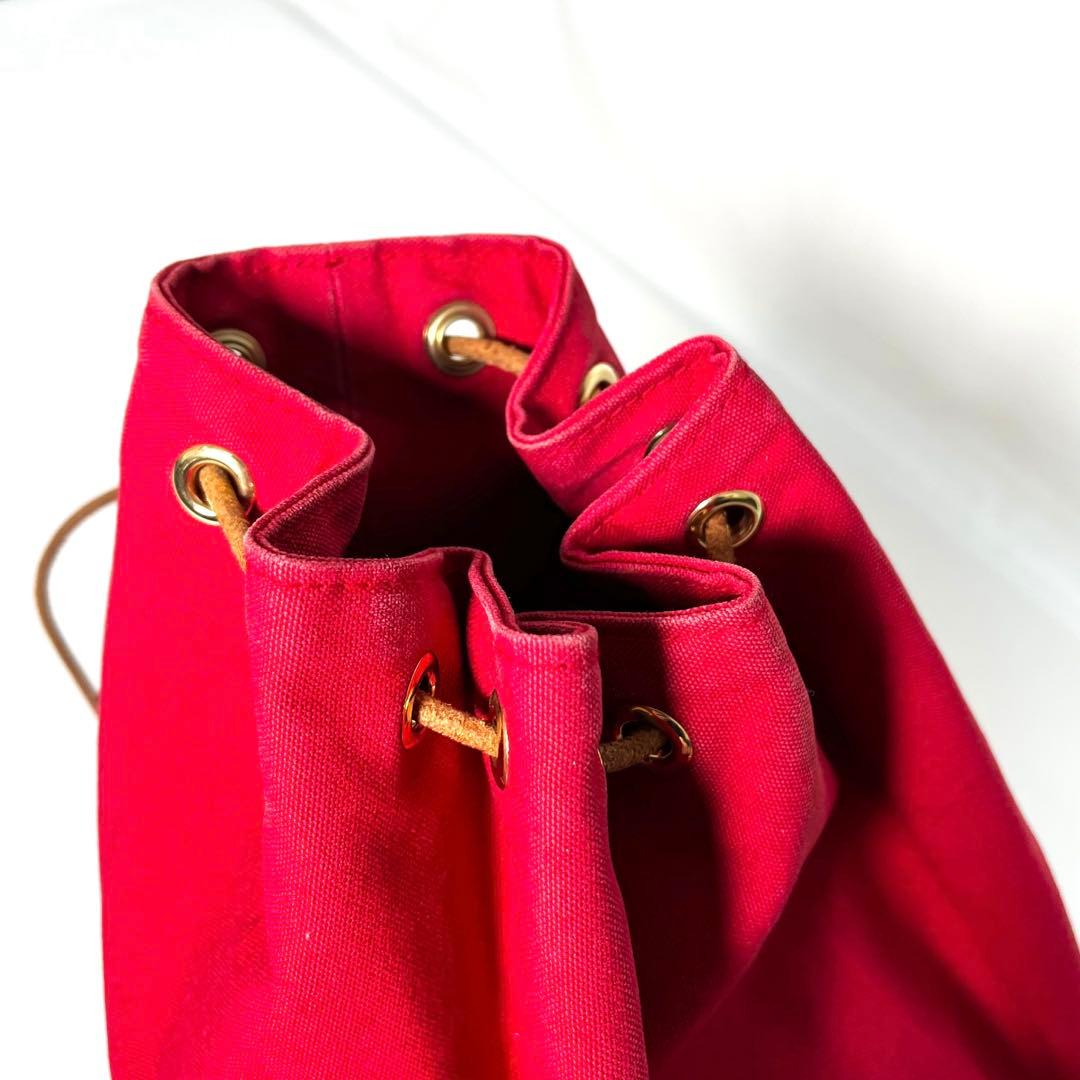 エルメス HERMES ポロションミミル PMバッグ レッド
