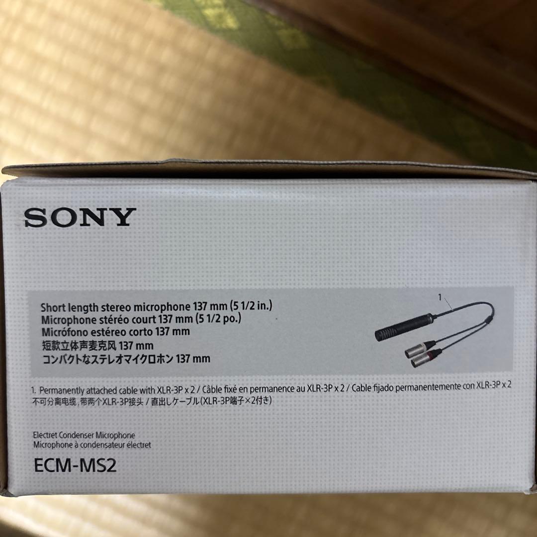 SONY ECM-MS2 コンデンサーマイク