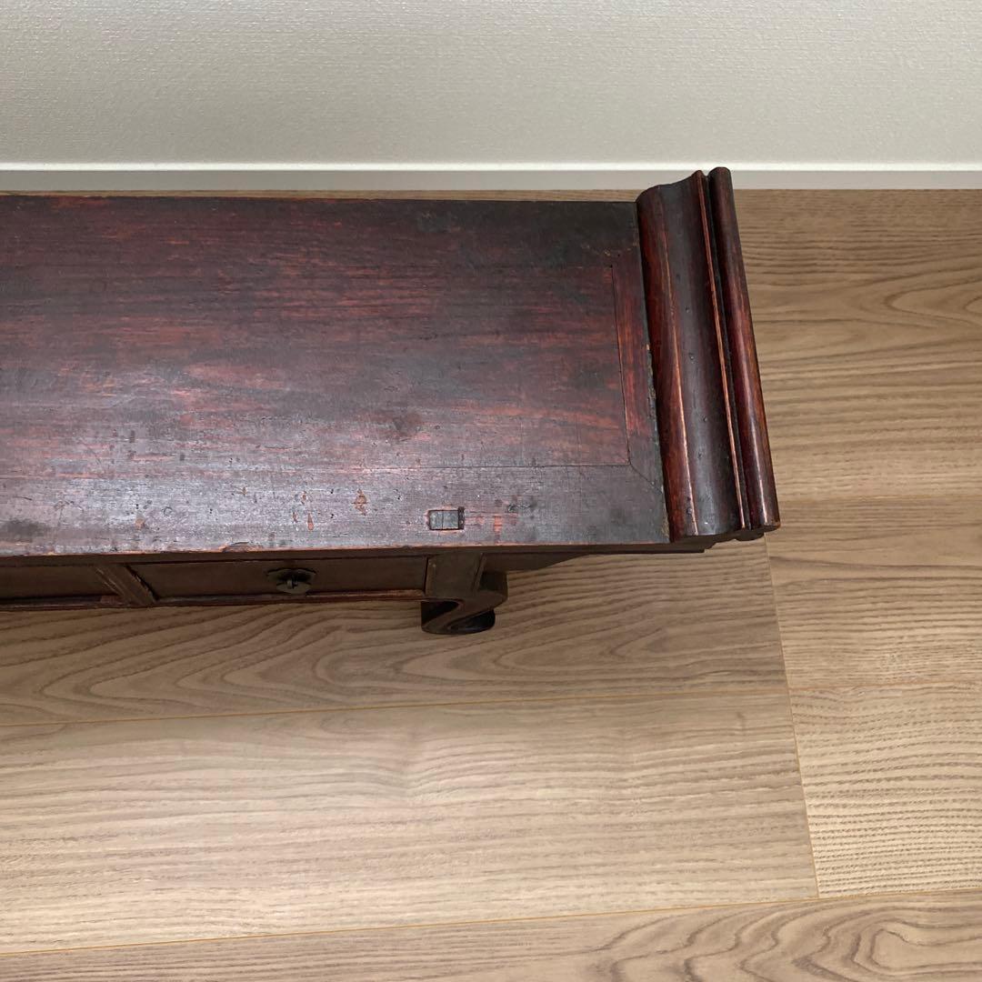 李朝家具 韓国アンティーク家具 机 書案 経床