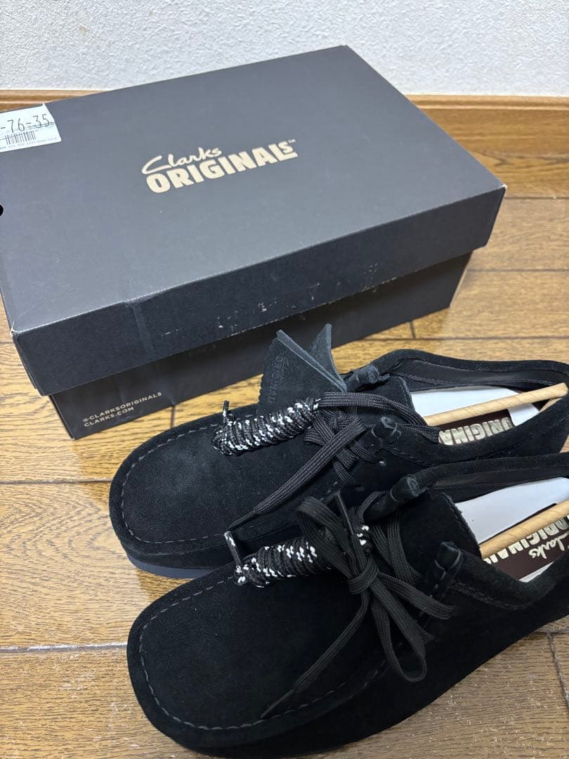 靴 Clarks WallabeeGTX 24.5cm