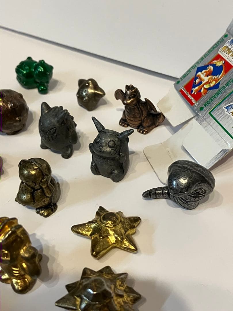 ポケモン メタルコレクション セット レトロ 当時物 ピカチュウ