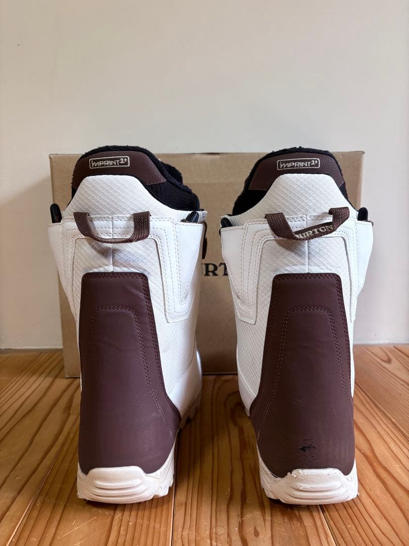 田*中様 BURTON MOTO スノーボードブーツ ホワイト/ブラウン