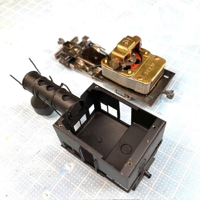 木曽森林鉄道B1リアタンクロコ つぼみ堂製 HO (16.5㎜)