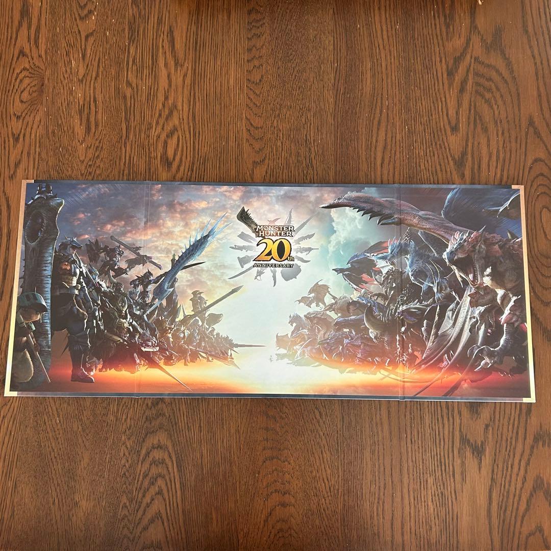 一番くじ モンハン20th Anniversary 見開きビジュアルボード A賞