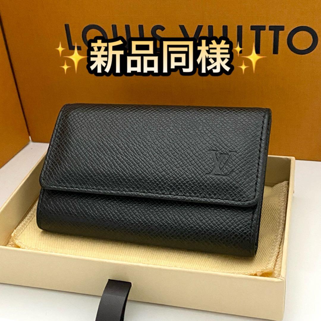 展示品　ルイヴィトン　タイガ　キーケース　ミュルティクレ6 美品✨ルイヴィトン タイガ ミュルティクレ6 キーケース6連 【正規品