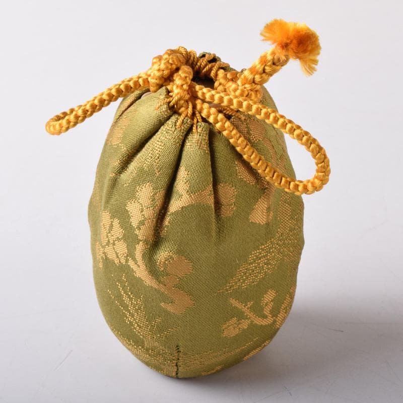 茶道具 平安 笹田有祥作 摸 六祖 茶入 仕覆付 共箱 V 7870 - メルカリ