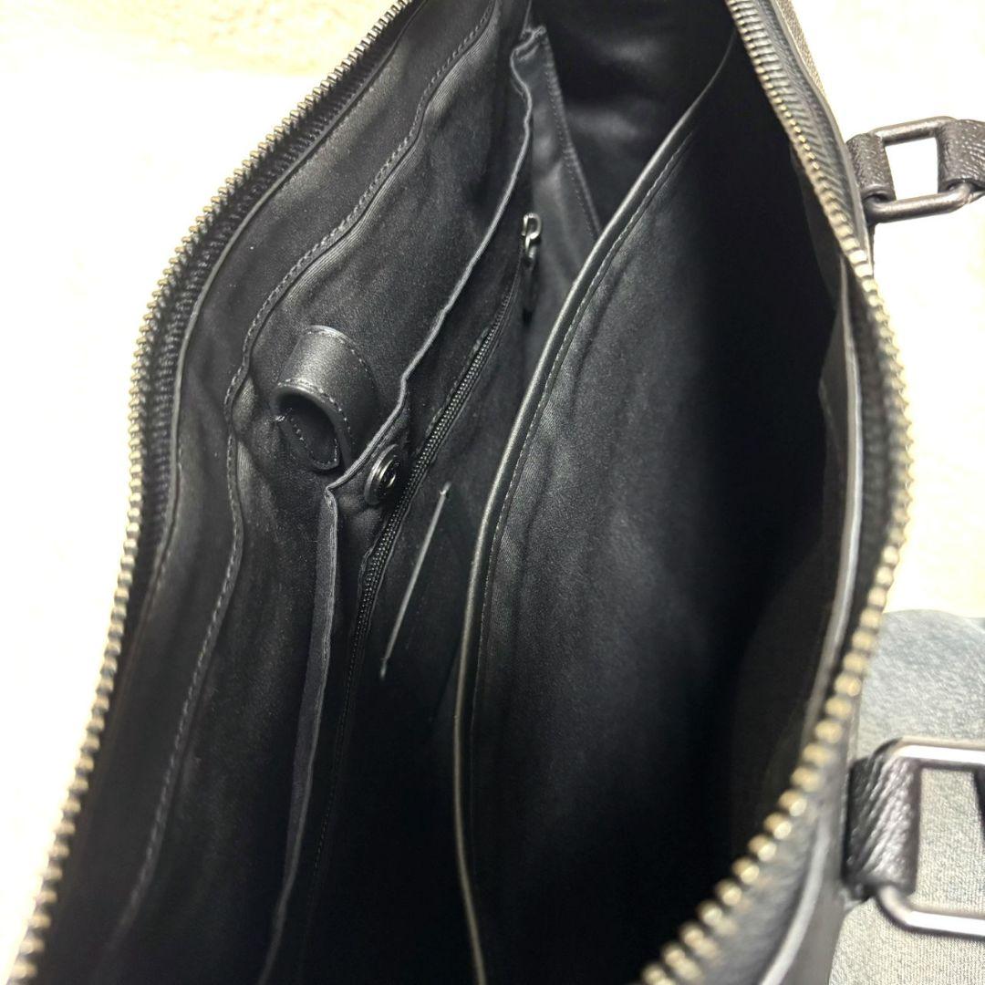 ✧訳あり【コーチ】ビジネスバッグ　ブリーフケース黒